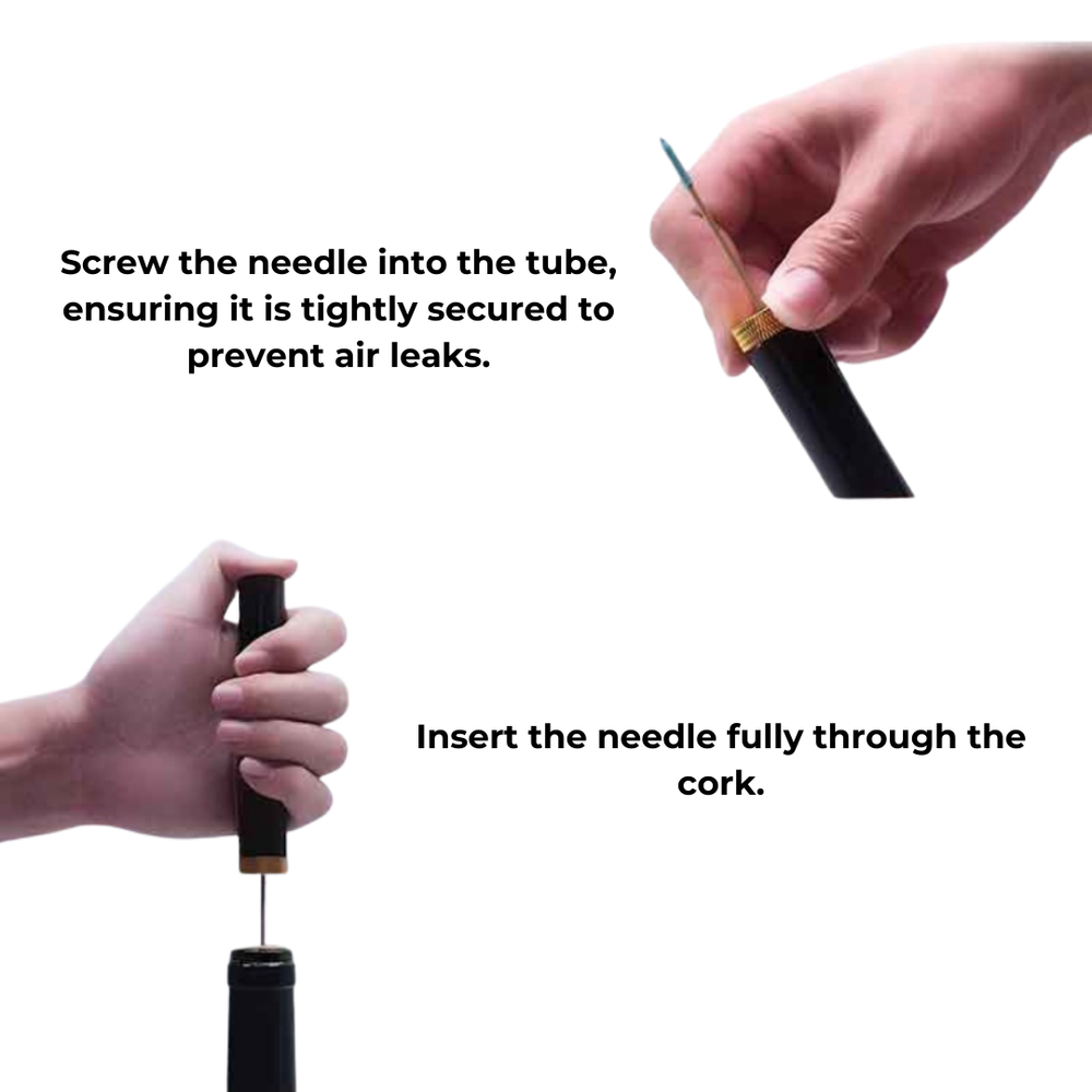 CorkEase – Air Pressure Wine Opener