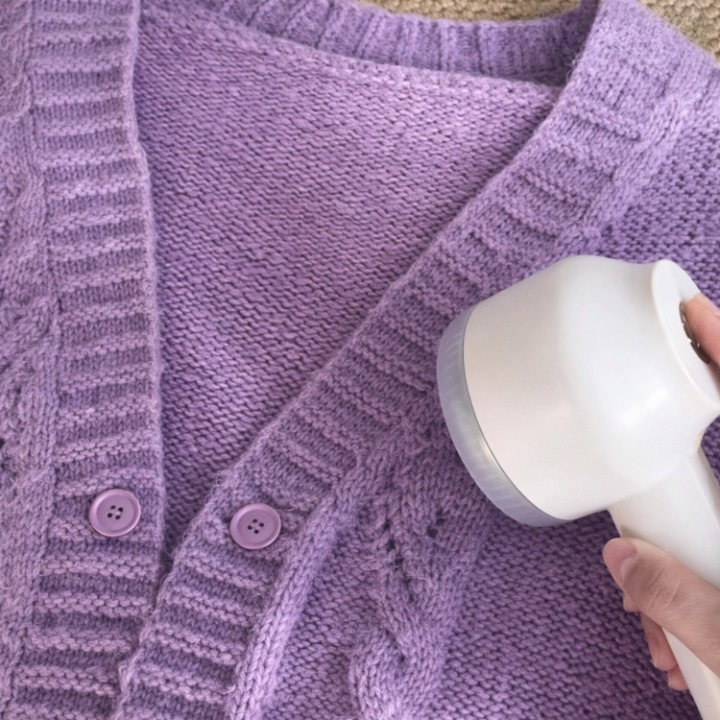 Electric Lint Remover for Clothes – 6-Blade Motor, Large Bin & Rechargeable