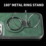 Premium Leder iPhone-Hülle mit Magnetischem Ständer – Ultimativer Schutz & Stil