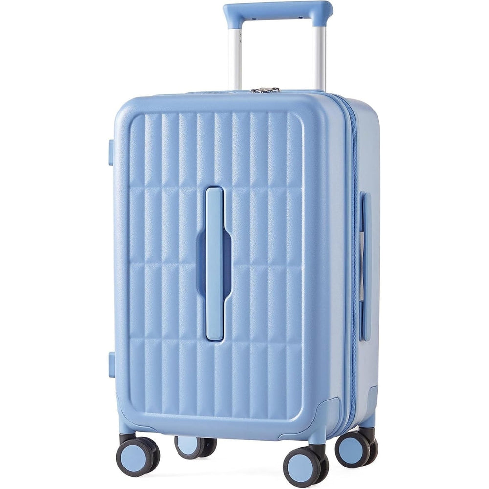 Optimized Product Title: **Airline-Approved 20" Carry-On Luggage - Durable Triple-Layer PC Shell with 3:7 Split Design for Easy Packing** 

This title includes relevant keywords while highlighting key features to attract potential buyers.