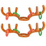 Reindeer Antler Ring Toss Game - Fun Christmas Outdoor Activity for Kids & Family Holiday Parties