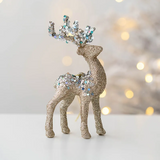 Sparkling Deer Ornament – Luxury Christmas Reindeer Decoration