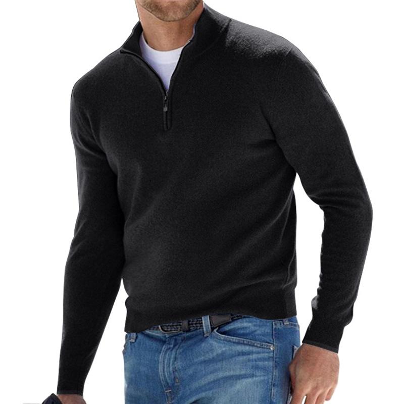 Enhanced Product Title: Erik™ Premium Zip-Up Pullover – Stylish & Comfortable Men's Sweater for All Seasons