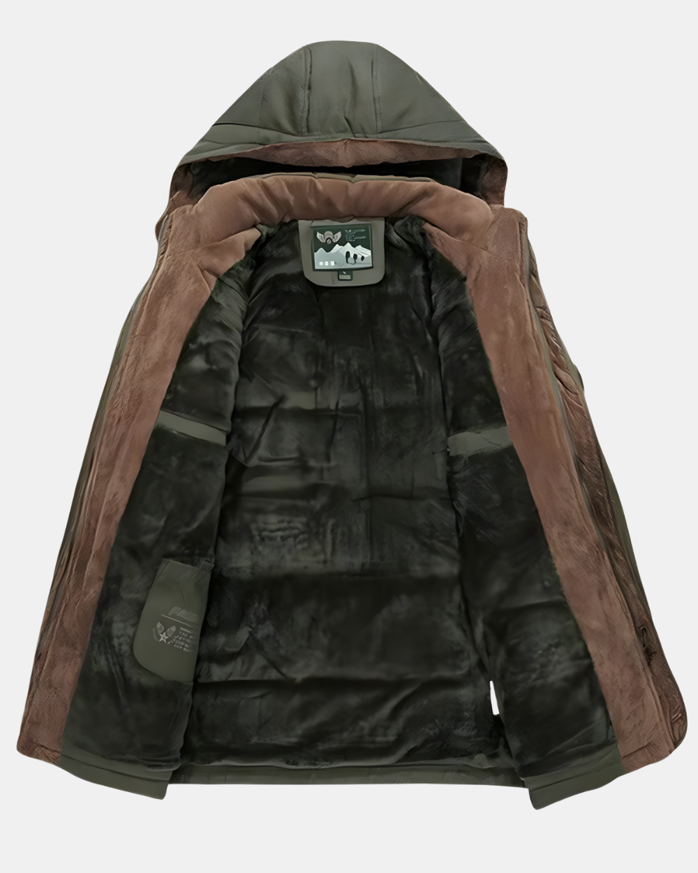 Optimized Product Title: "Francesco Gepolsterte Winterjacke für Herren - Warme, Stylische Winterjacke mit Kapuze und Taschen" 

This title includes relevant keywords and details that can help improve visibility and attract potential buyers.