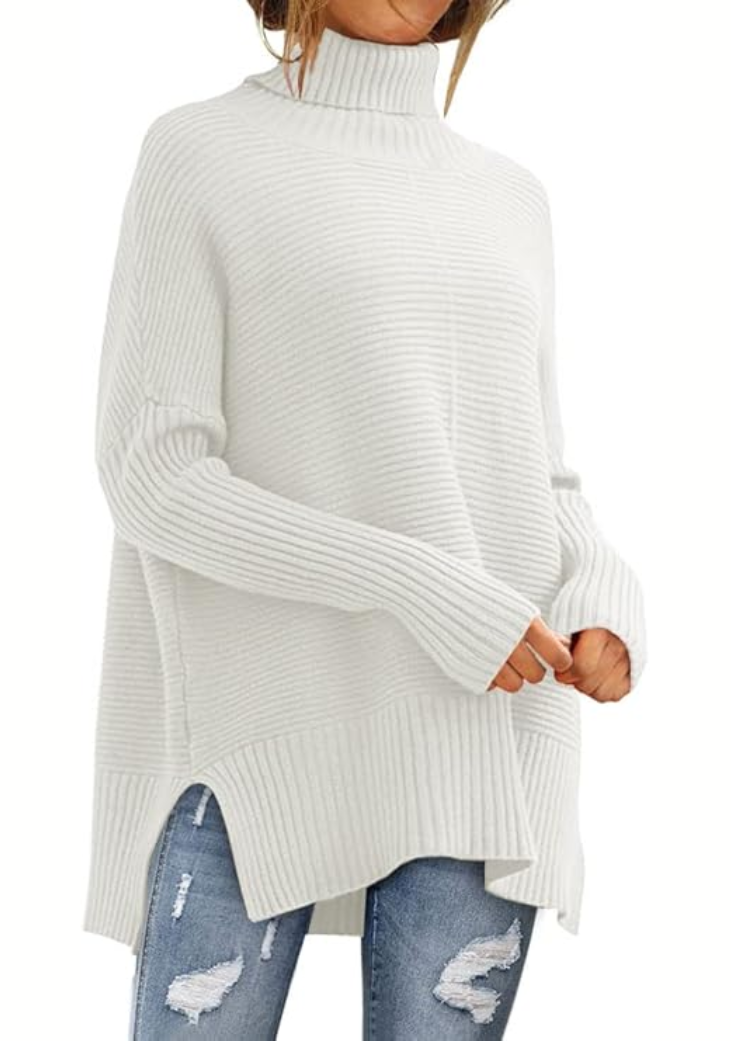 Enhanced Product Title: Anna™ Cozy Turtleneck Sweater for Ultimate Comfort and Style

This title includes keywords that potential customers might search for, such as "cozy," "sweater," and "turtleneck," while maintaining the brand name for recognition.