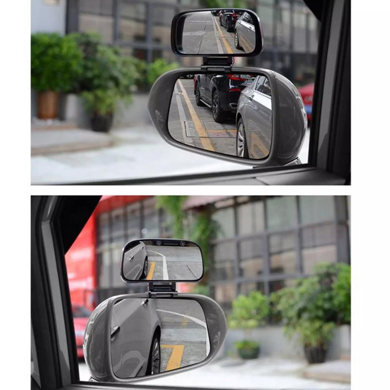 Adjustable Blind Spot Mirror – Universal Fit, Wide-Angle & Stick-On Install