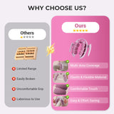 Enhanced Product Title: Ergonomic Leg Massage Roller with Stimulating Nodules for Deep Tissue Relief and Relaxation