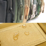 Tactical Waist Bag – Water-Resistant Nylon, MOLLE System & Belt Loop