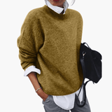 Women's Sweater – High Collar, Oversized Fit & Soft Knit