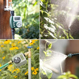 Garden Watering Timer – LCD Display, Programmable Cycles & Waterproof