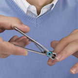 Heavy-Duty Nail Clipper for Thick Nails – Stainless Steel, 15mm Opening, with File