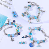 Kids DIY Bracelet Making Kit – 60+ Beads, Charms & 3 Bracelets