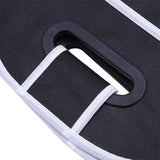 Foldable Car Trunk Organizer – Waterproof, 3 Compartments & Black Nonwoven