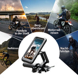 Optimized Product Title: **Wasserdichte Smartphone-Halterung für Fahrrad und Motorrad – Universelle Handyhalterung mit 360° Drehung und Touchscreen-Funktion** 

This title includes relevant keywords and highlights key features to attract more clicks on Go