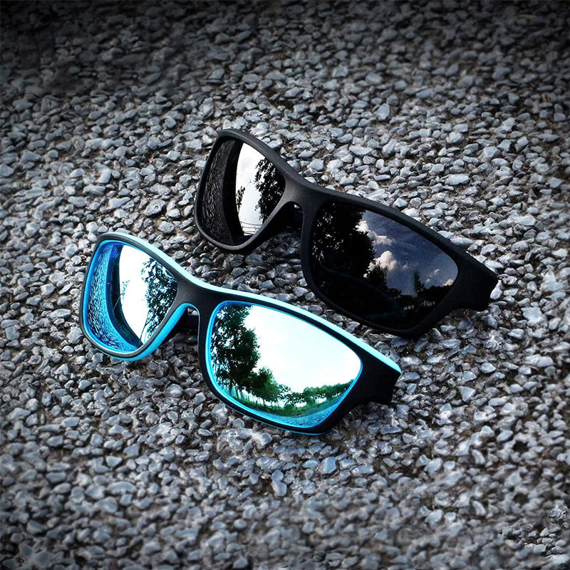 Polarized Sport Sunglasses – UV400 TAC Lenses, TR90 Frame & Unisex Fit