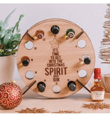 Wooden Christmas Advent Calendar Tree – Reusable Beer and Wine Holder