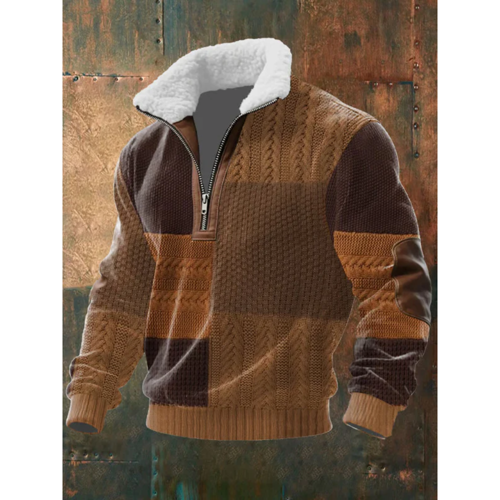 **SILVORO Fleece-Pullover mit hohem Kragen für Herren – Bequemer, warmer und stylischer Winterpullover** 

This optimized title includes relevant keywords and descriptors that can help improve visibility and appeal in Google Shopping results.