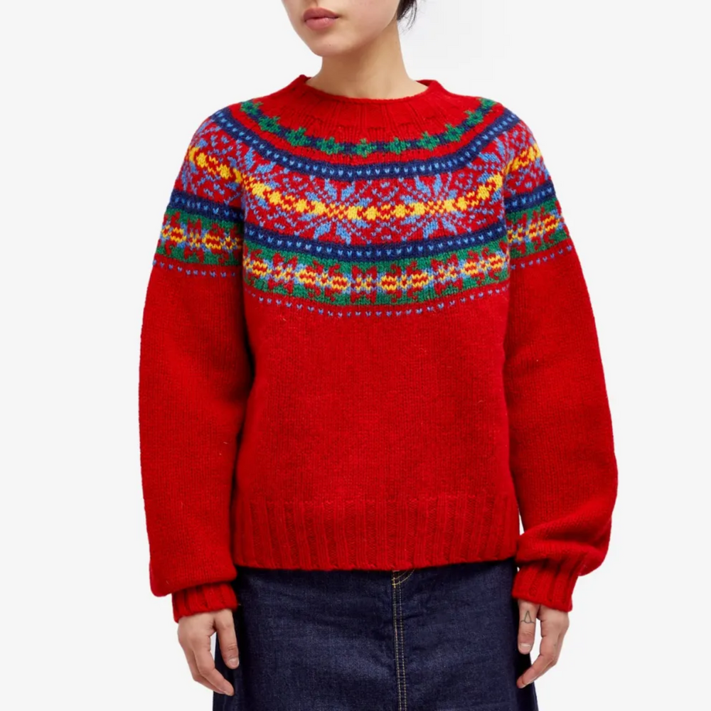 Vintage Carlotta™ Women's Pullover Sweater - Cozy Knit, Classic Style, Perfect for Layering