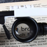 LED Magnifying Glasses – 6 Lenses 6x-25x, Dual LED Lights & Headband