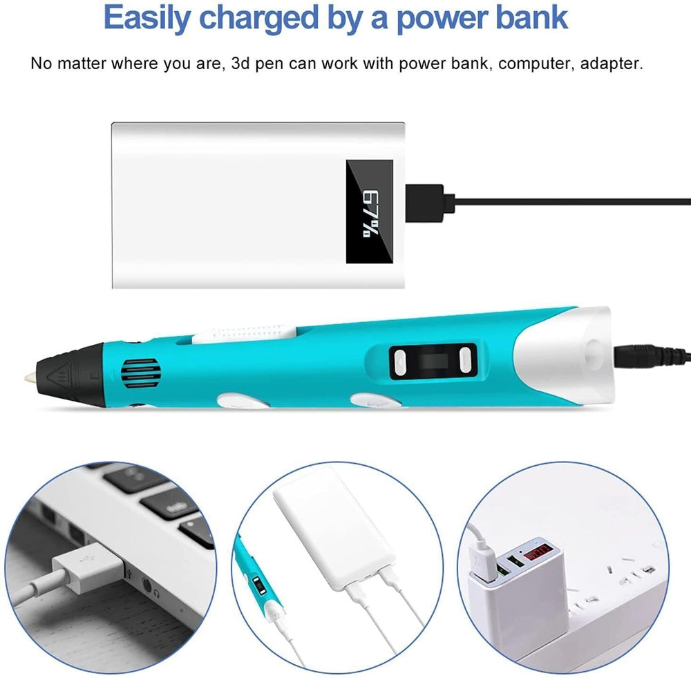 Enhanced Product Title: "Original 3D Printing Pen - Creative 3D Art Tool for Kids & Adults | Easy to Use, Lightweight, and Portable" 

This optimized title includes keywords that potential buyers might search for while also highlighting the product's feat