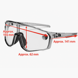 Unisex Photochromic Sport Sunglasses – Auto-Tinting Lenses, Rimless & Non-Slip Fit