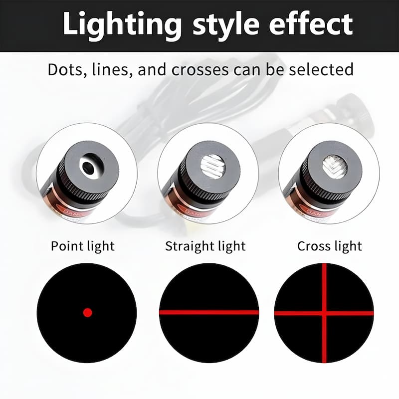 Magnetic Laser Sewing Guide – USB Powered, Flexible Silicone Arm & 3 Light Modes
