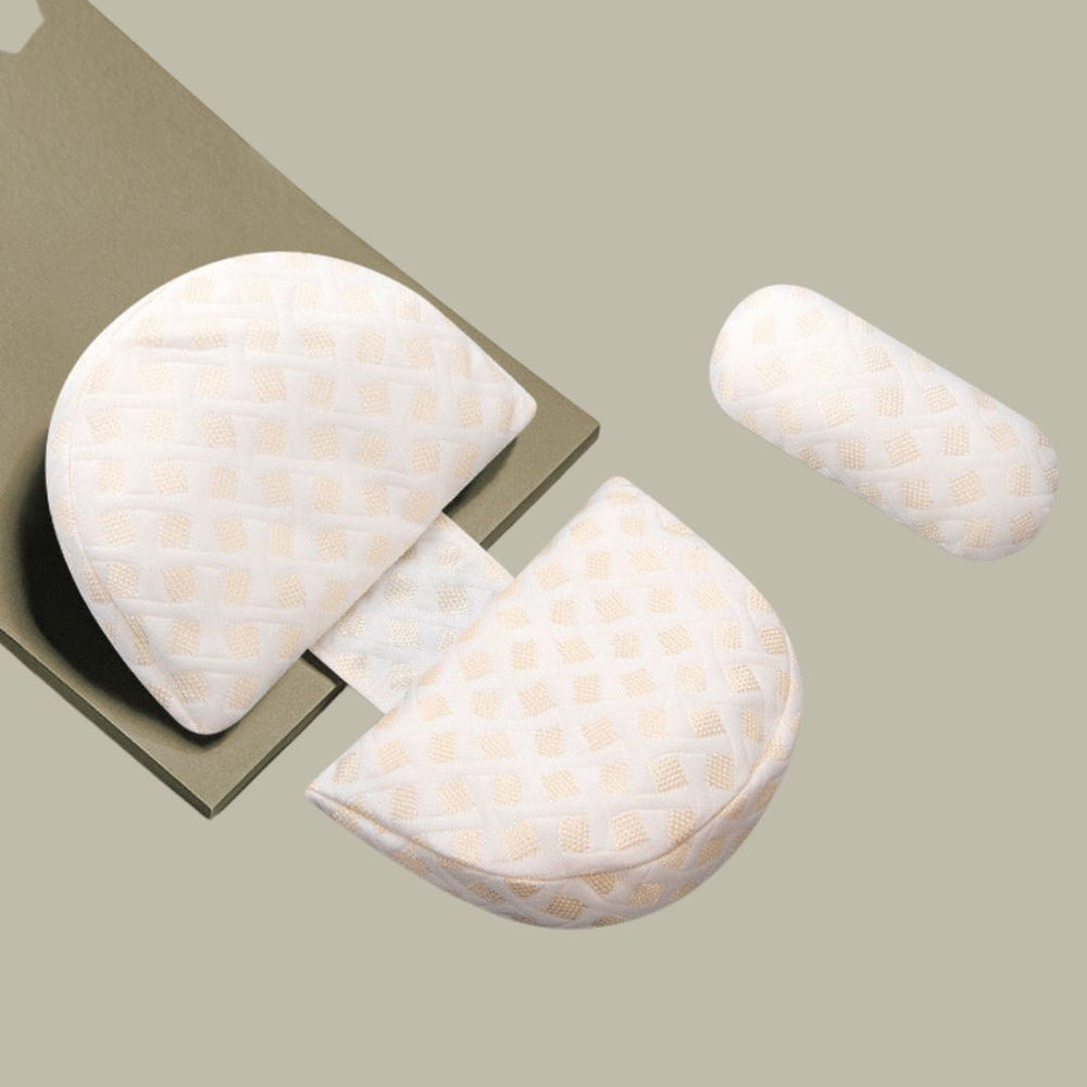 H-Shape Pregnancy Pillow – 120×60cm, Breathable Hypoallergenic & Convertible Nursing Support