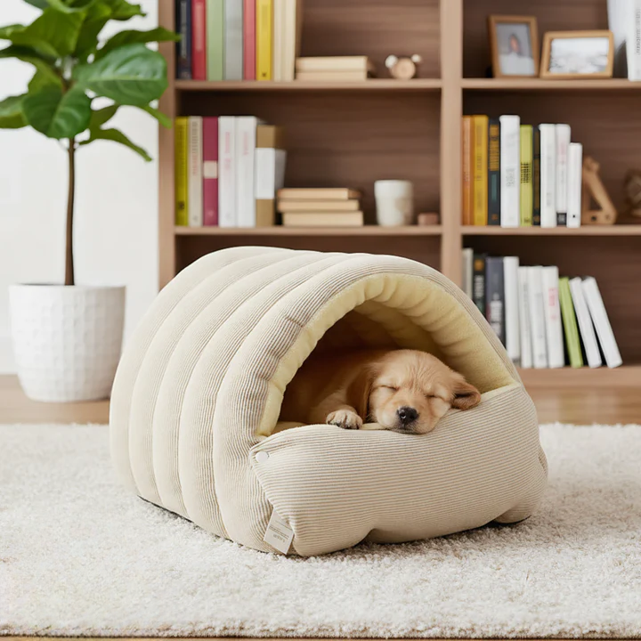Optimized Product Title: "Plüsch Haustierhöhle – Warmes Kuschelbett für Katzen & Hunde | Gemütlicher Schlafplatz für Haustiere" 

This title includes relevant keywords while enhancing clarity and appeal for potential buyers.
