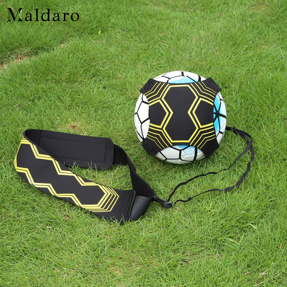 Kids Soccer Trainer Belt – Auto Ball Return, Adjustable Waist Strap & Neoprene