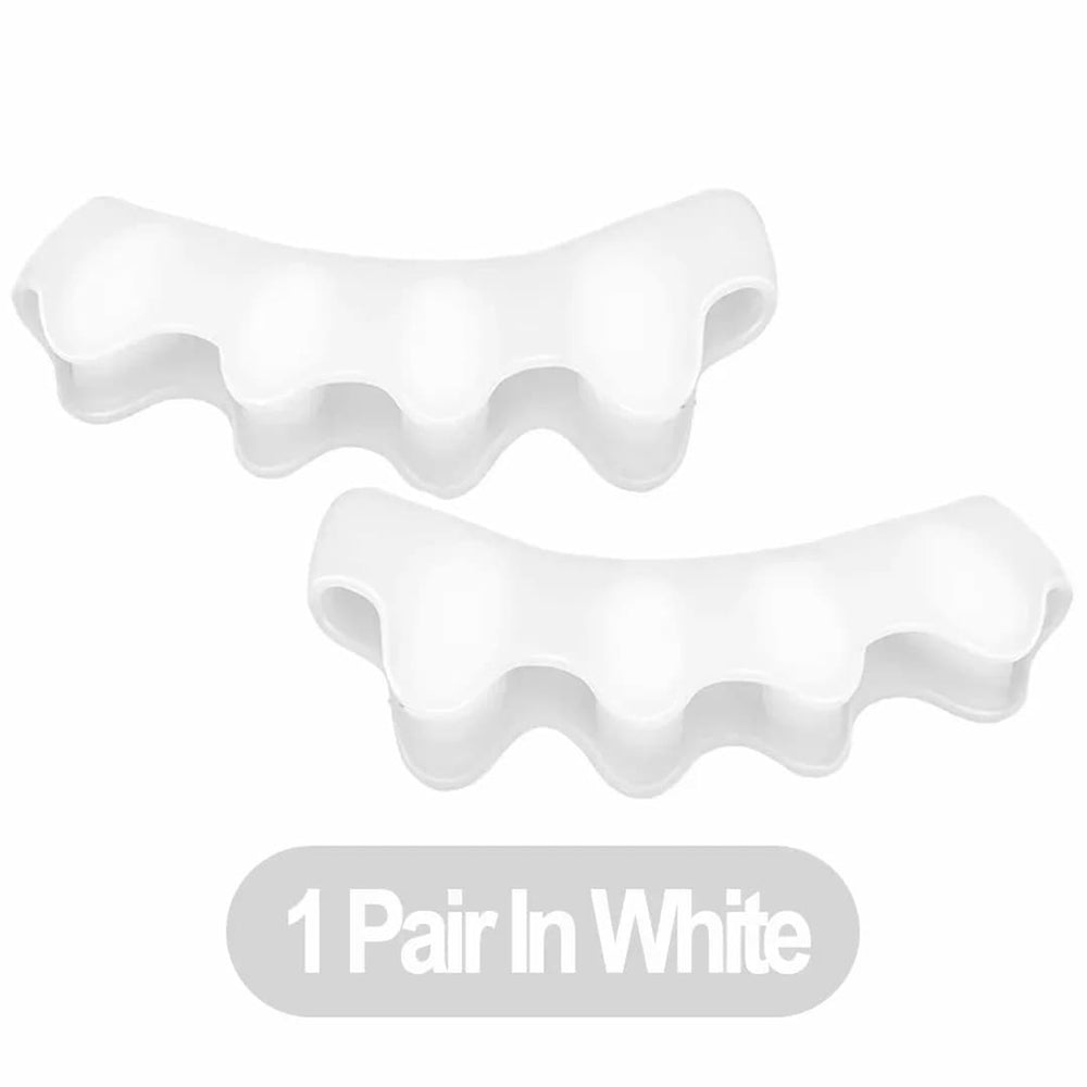 Silicone Toe Separators – Medical Grade, Bunion Alignment & Reusable