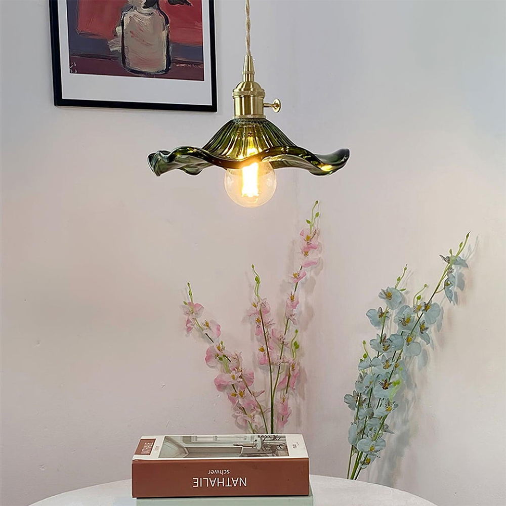 Trendy Hibiscus Flower Pendant Light - FlowerLite