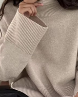 Enhanced Product Title: "Emma Women's Cozy Turtleneck Sweater - Stylish & Comfortable Roll Neck Pullover for Fall/Winter Fashion" 

This title includes relevant keywords and phrases that can help improve visibility and attract potential buyers on Google S