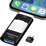 Multi-Port USB Flash Drive – OTG for Smartphone & PC, Aluminum Body, 64–256GB