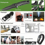 Compact Survival Backpack Outdoor First Aid Gear Tools