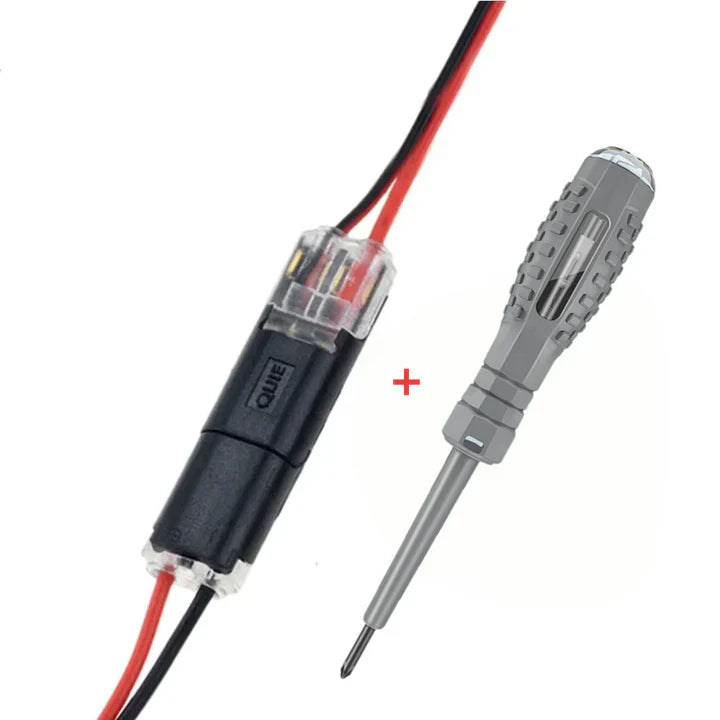 Optimized Product Title: "50-teiliges Set 2-polige Schnellverbinder für Kabel – Kein Abisolieren erforderlich – Einfache Verbindungstechnik" 

This title includes relevant keywords while clearly describing the product's features and benefits, making it mo