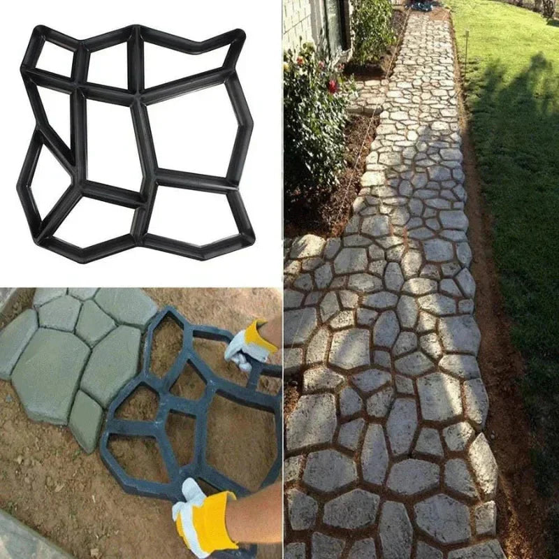 Enhanced Product Title: "Betonweg-Schablone für kreative Gartenwege – DIY Gestaltung leicht gemacht" 

This optimized title includes relevant keywords while emphasizing the product's purpose and ease of use, making it more appealing for Google Shopping.