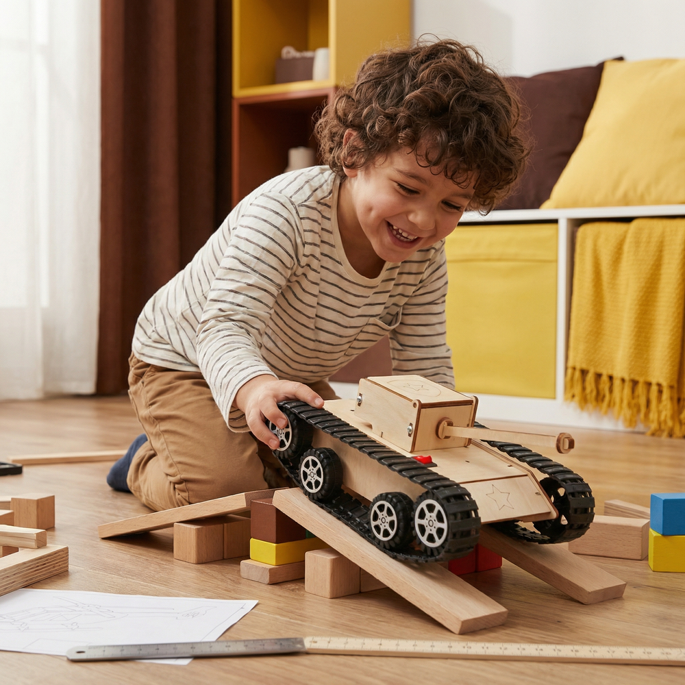 STEM Science Experiment Kit – 9 Build Projects, Hydraulics & Ages 8+