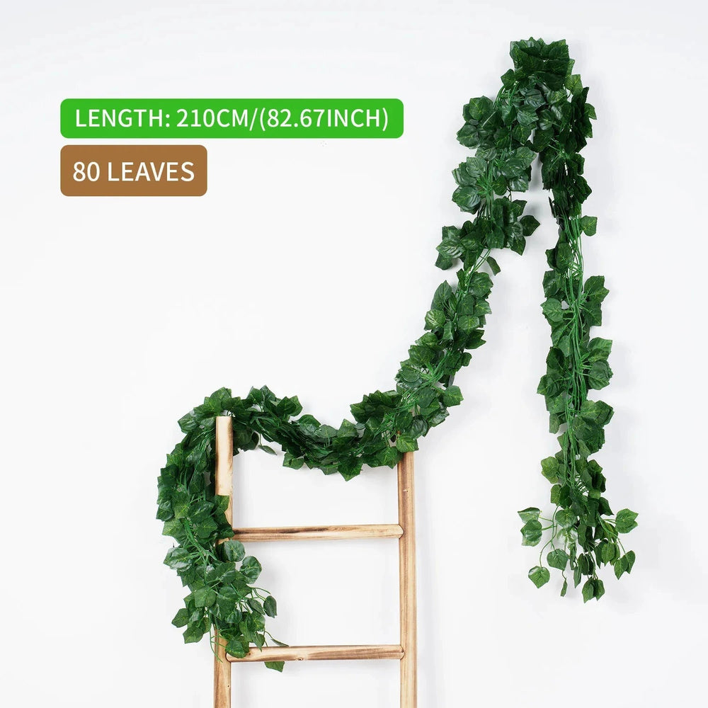Artificial Ivy Garland 2.1m – Maintenance-Free, Wall & Wedding Decor