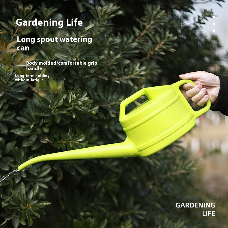Long-Spout Watering Can – Precise Pour, Ergonomic Handle & 3 Colors
