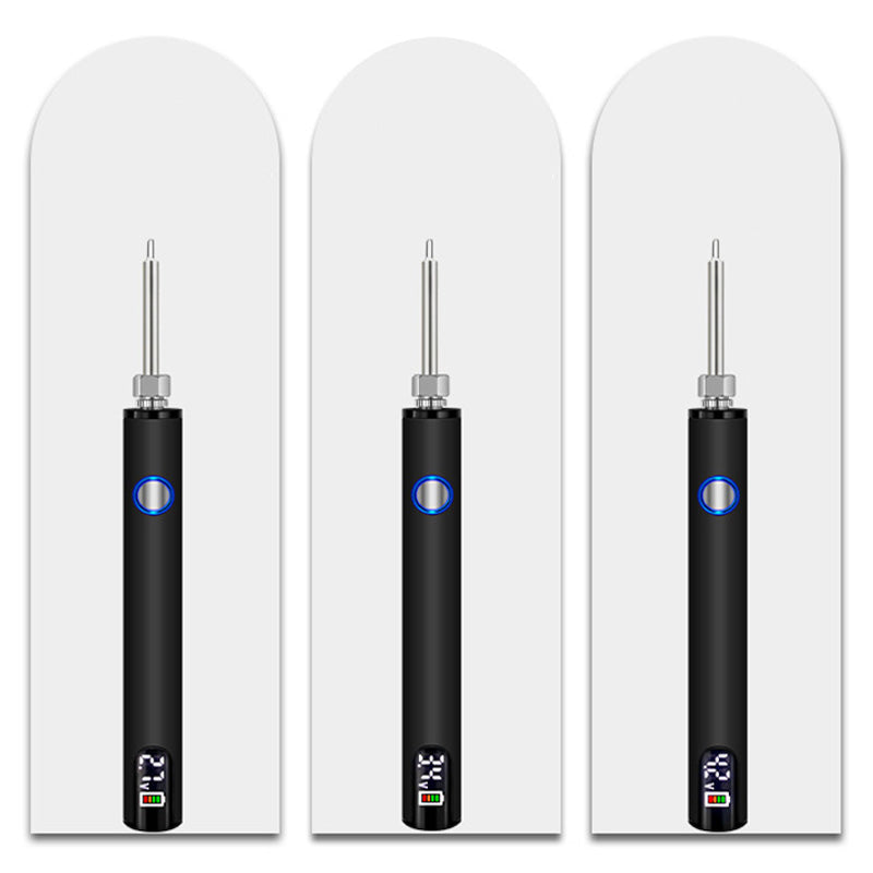 USB Digital Soldering Iron with LCD Display - Adjustable Temperature & Fast Heating