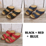 Women's Orthopedic Wedge Sandals – Arch Support, Memory Foam & Non-Slip Rubber Sole