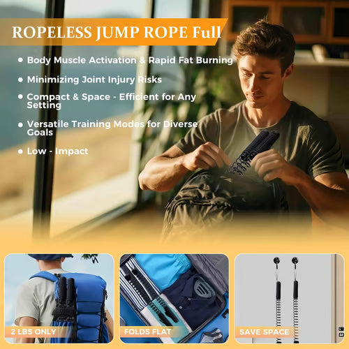 Gewichtete Trainingsseile für Ganzkörper-Workout – Effektives Fitness-Equipment für Zuhause