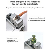 Enhanced Product Title: "Löt-Halteklammer – Professionelle Bauteilfixierung für sicheres Löten | Ideal für Elektronikprojekte" 

This optimized title includes relevant keywords while maintaining clarity and appeal for potential customers.