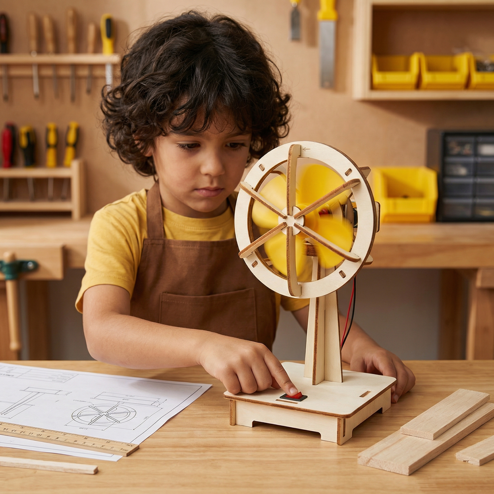 STEM Science Experiment Kit – 9 Build Projects, Hydraulics & Ages 8+