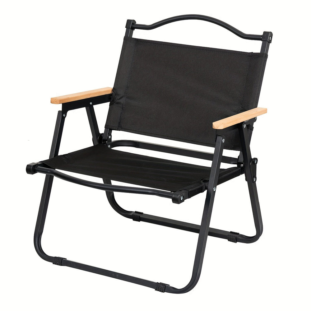 Folding Camping Chair – Aluminum Frame, Reclining & Oxford Fabric