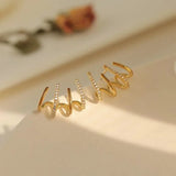 BowLift | Women’s Twist Earrings | Lightweight Statement Jewelry | Hypoallergenic Finish