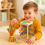 Enhanced Product Title: "3-in-1 Holzstäbchen Stapelspiel – Fördert Feinmotorik und Kreativität für Kinder" 

This title includes relevant keywords for better visibility in Google Shopping while clearly conveying the product's purpose and benefits.