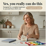 Enhanced Product Title: "Stickbuch-Set mit 106 Schritt-für-Schritt-Stichen – Perfekt für Anfänger und Fortgeschrittene" 

This title includes relevant keywords while emphasizing the product's features and target audience, making it more appealing for Goog