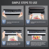 Enhanced Product Title: "8-in-1 Vacuum Sealing Machine with Built-in Cutter & Food Preservation Features - Ideal for Sous Vide, Marinating, and Meal Prep" 

This title incorporates relevant keywords and highlights the product's versatility and benefits, m