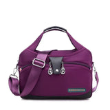 Damen Handtasche mit Schultergurt und mehreren Fächern